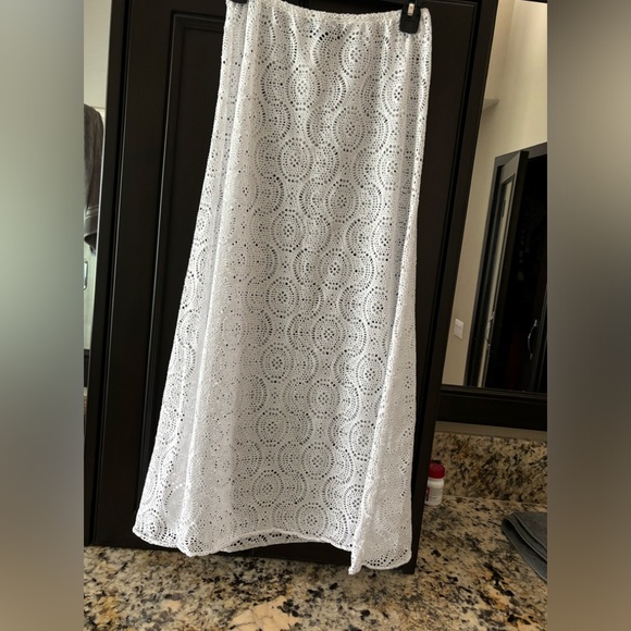 NWOT Cynthia Rowley lace swim coverup skirt - Picture 2 of 7